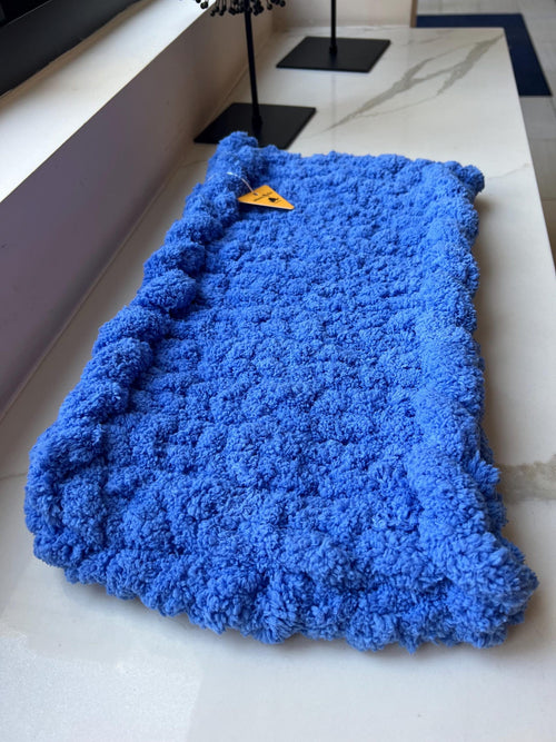 The Chunky Luxe Window Lounge — Handcrafted Chenille Pet Mat