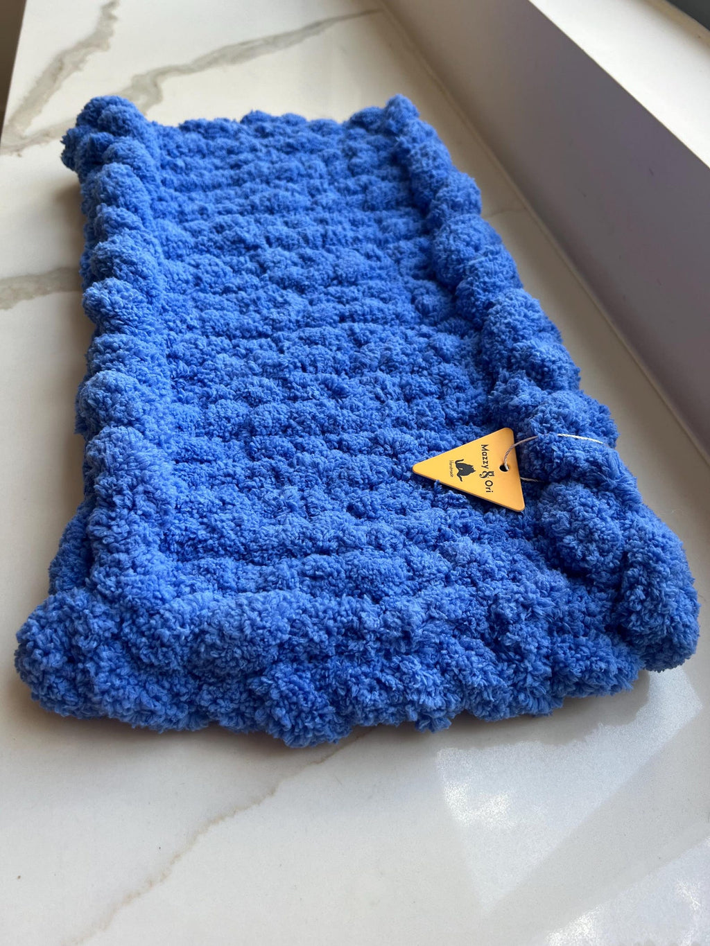 The Chunky Luxe Window Lounge — Handcrafted Chenille Pet Mat