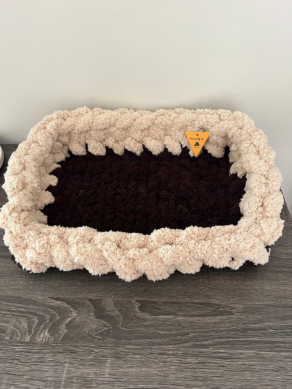 The Color-Striped Cradle Lounge — Handwoven Cotton Pet Mat